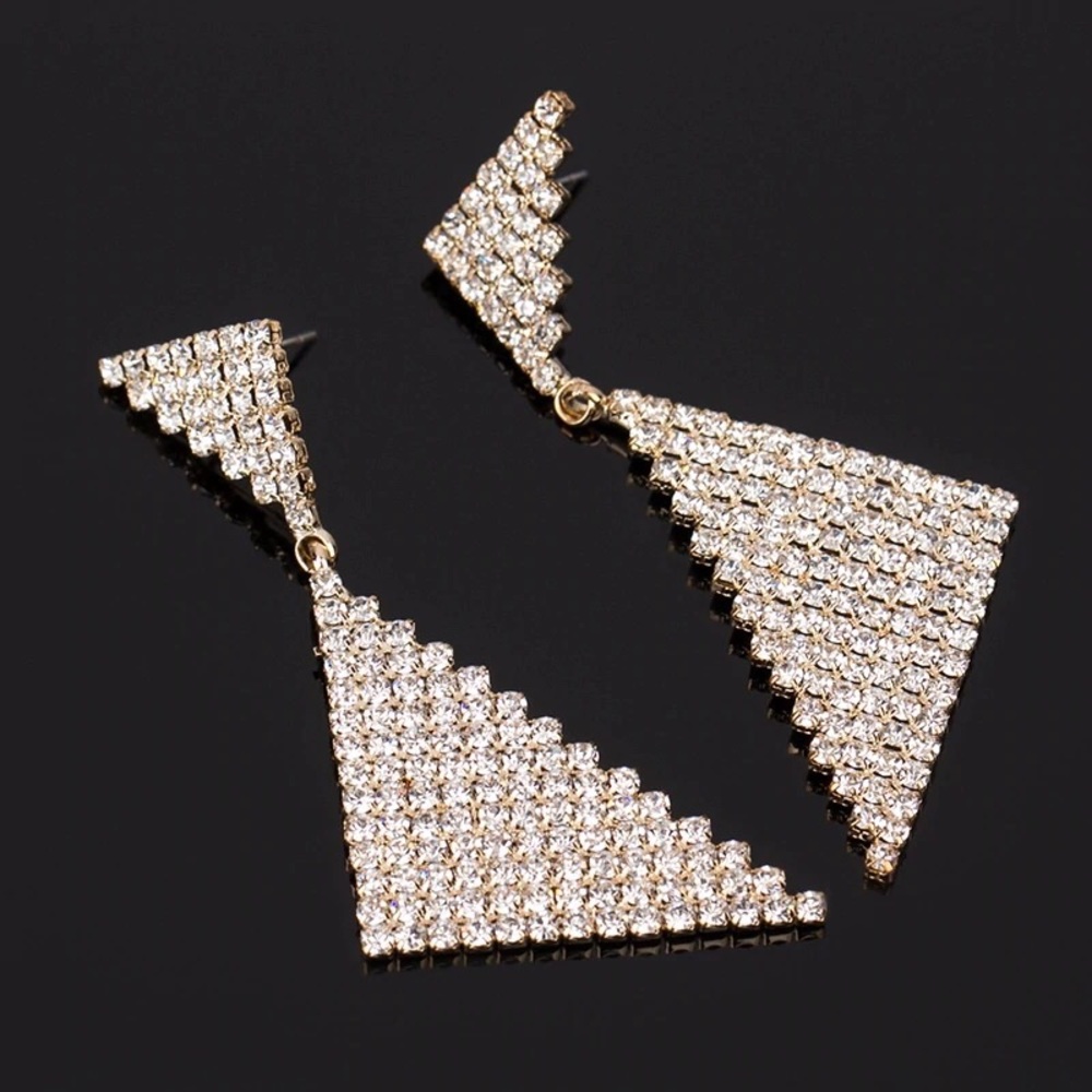 Geometric Drop Earrings